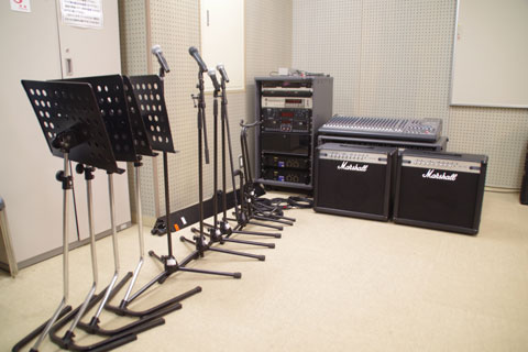 音楽スタジオ 備品
